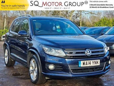 Used VW Tiguan R-line 2014 Blue SUV