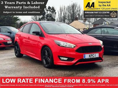 Red Used 2016 Ford Focus Zetec Hatchback | £9,000 (Fair price)