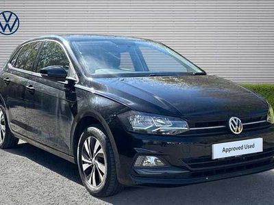 Used VW Polo Match 95 HP (69 kW) 2021 Deep black pearl Hatchback