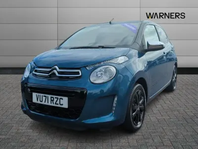 Usado Citroën C1 Shine 71 HP (52 kW) 2021 Verde Citadino