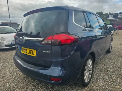 Second-hand Vauxhall Zafira 136 CP (100 kW) 2015 Albastru Monovolum