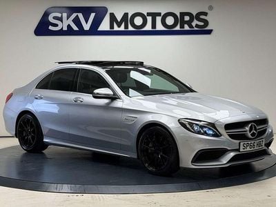 Used Mercedes C63 AMG Premium 2016 Silver Sedan