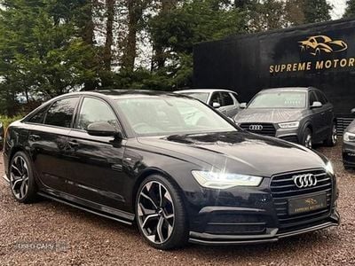 Black Used 2016 Audi A6 S-Line Sedan | £9,495 (Fair price)