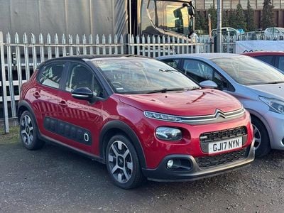 Used Citroën C3 Feel 2017 Red Hatchback
