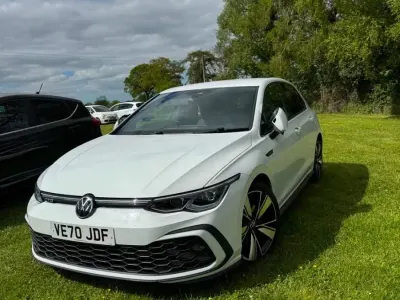 Used VW Golf VII GTD 150 HP (110 kW) 2020 White Hatchback