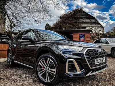Used Audi Q5 S-Line 265 HP (194 kW) 2021 Black SUV