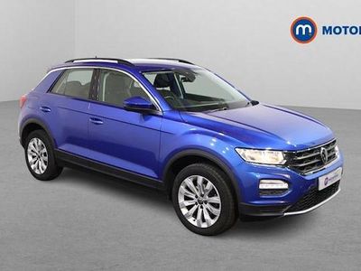 Blue Used 2020 VW T-Roc SE SUV | £15,599 (Fair price)