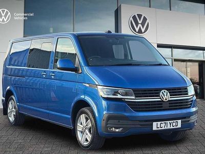 Used VW Transporter Highline 2022 Ravenna blue metallic Van