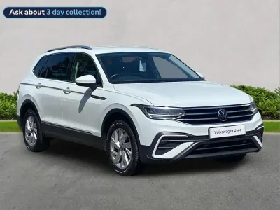 Used VW Tiguan Allspace Life 150 HP (110 kW) 2022 White SUV