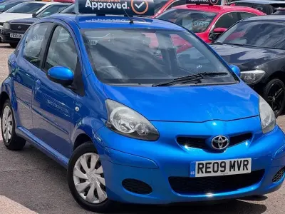 Used Toyota Aygo 2009 Blue Hatchback
