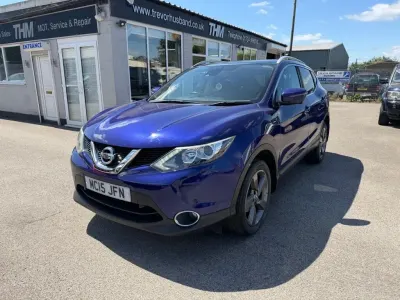 Used Nissan Qashqai N-TEC 130 HP (95 kW) 2015 Blue SUV