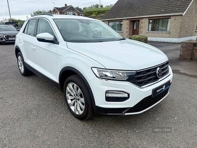 Usado VW T-Roc SE 115 HP (84 kW) 2019 Branco SUV