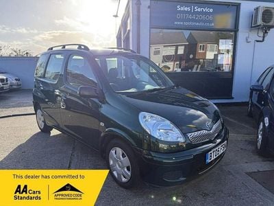 Green Used 2005 Toyota Yaris Verso T3 MPV | £6,998