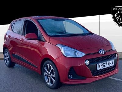 Red Used 2017 Hyundai i10 Premium SE Hatchback | £8,990 (Fair price)