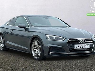Used Audi A5 S-Line 190 HP (139 kW) 2019 Grey Coupe
