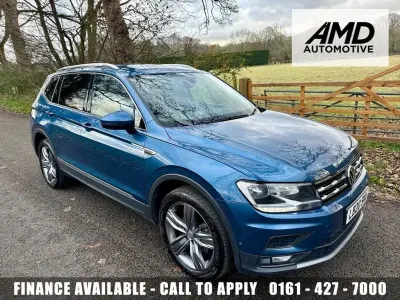 Używany VW Tiguan Allspace Match 150 KM (110 kW) 2020 Niebieski SUV