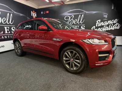 Used Jaguar F-Pace R-Sport 240 HP (176 kW) 2017 Red SUV