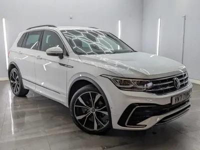 Used VW Tiguan R-line 150 HP (110 kW) 2021 White SUV