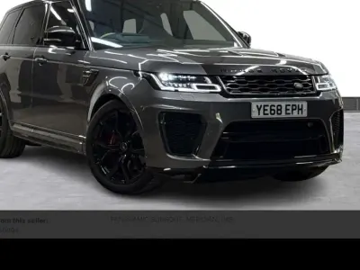 Used Land Rover Range Rover Sport SVR 2018 Grey SUV