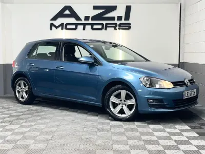Used VW Golf VII Match 2015 Blue Hatchback