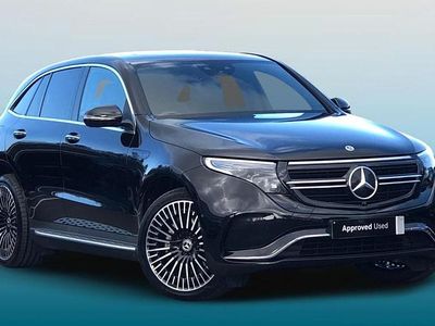Black Used 2021 Mercedes EQC400 AMG Line Premium Plus SUV | £29,695 (Expensive)