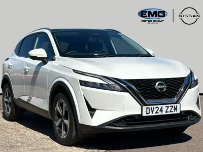 Used Nissan Qashqai N-Connecta 158 HP (116 kW) 2024 White SUV