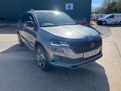 Used Skoda Karoq SportLine 150 HP (110 kW) 2022 Grey SUV