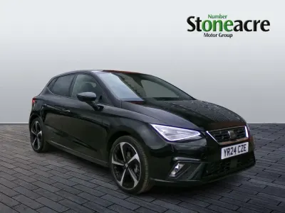Used Seat Ibiza FR Sport 115 HP (84 kW) 2024 Black Hatchback