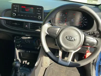 Used Kia Picanto 66 HP (48 kW) 2020 Blue Hatchback