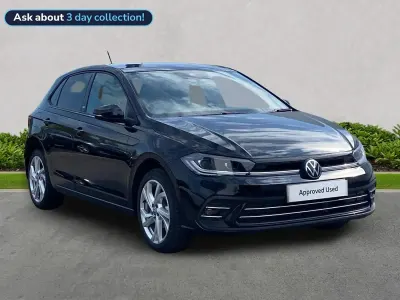 Ny VW Polo Edition 2026 Svart Halvkombi