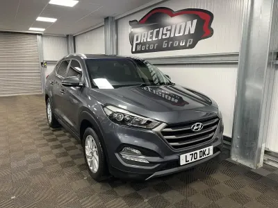 Used Hyundai Tucson SE 177 HP (130 kW) 2017 Grey SUV