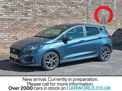 Used Ford Fiesta ST-Line 125 HP (91 kW) 2024 Blue Hatchback