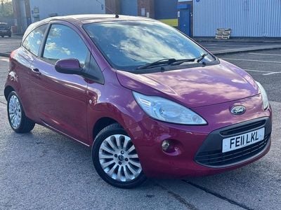 Used Ford Ka Zetec 69 HP (50 kW) 2011 Red Hatchback