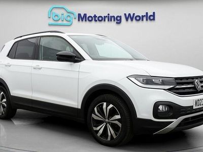 Used VW T-Cross Black Edition 110 HP (80 kW) 2023 White SUV
