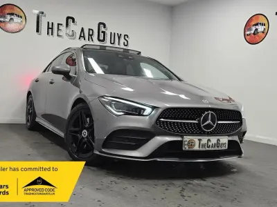 Used Mercedes CLA220 AMG Line Premium Plus 190 HP (139 kW) 2020 Grey Coupe
