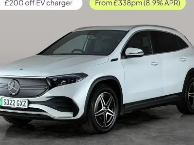 Used Mercedes EQA250 AMG line 139 kW (190 HP) 2022 White SUV