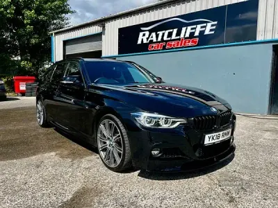 Used BMW 320 M Sport 2018 Black Estate