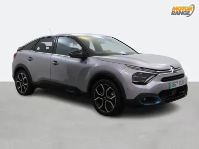 Używany Citroën e-C4 Shine 100 kW (136 KM) 2021 Szary Hatchback