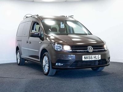 Used VW Caddy Maxi Life Life 102 HP (75 kW) 2017 Brown MPV