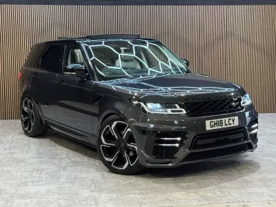 Używany Land Rover Range Rover Sport Autobiography Dynamic 2018 Szary SUV