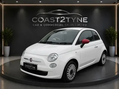 Used Fiat 500 Pop 69 HP (50 kW) 2011 White Hatchback
