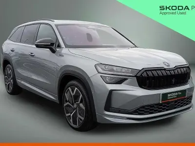 Used Skoda Kodiaq SportLine 150 HP (110 kW) 2026 Smokey silver metallic SUV