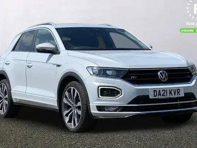 Used VW T-Roc R-line 150 HP (110 kW) 2020 Silver SUV