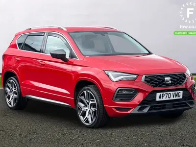 Begagnad Seat Ateca FR Sport 150 HK (110 kW) 2021 Röd SUV