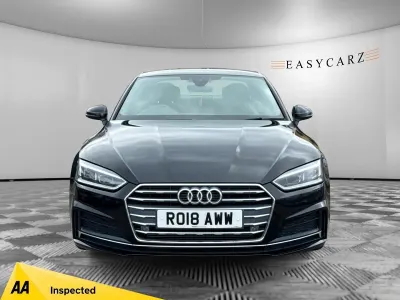 Begagnad Audi A5 S-Line 2018 Svart Sportkupé