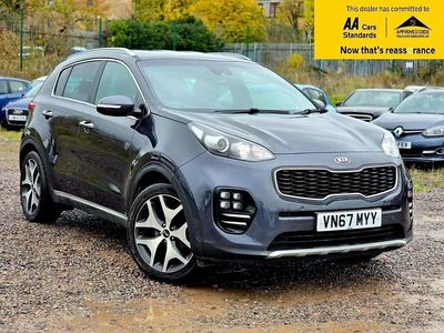 Silver Used 2017 Kia Sportage GT-Line SUV | £10,788 (Fair price)