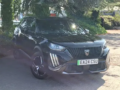 Used Peugeot e-2008 Allure 100 kW (136 HP) 2024 Black SUV