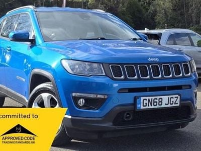 Used Jeep Compass Longitude 120 HP (88 kW) 2018 Blue SUV