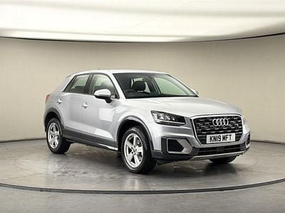 Used Audi Q2 Sport 116 HP (85 kW) 2019 Floret silver metallic/floret silver metallic SUV