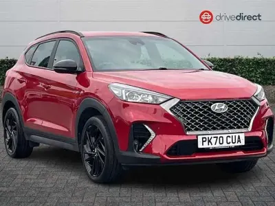 Używany Hyundai Tucson N Line 136 KM (100 kW) 2020 Czerwony SUV